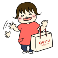aeru Omochi Collaboration Sticker sticker #5061192
