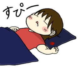 aeru Omochi Collaboration Sticker sticker #5061197