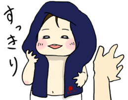 aeru Omochi Collaboration Sticker sticker #5061199
