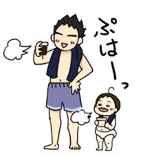 aeru Omochi Collaboration Sticker sticker #5061201