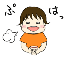 aeru Omochi Collaboration Sticker sticker #5061204