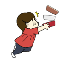 aeru Omochi Collaboration Sticker sticker #5061207