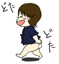 aeru Omochi Collaboration Sticker sticker #5061215