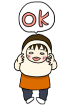 aeru Omochi Collaboration Sticker sticker #5061218