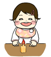 aeru Omochi Collaboration Sticker sticker #5061227