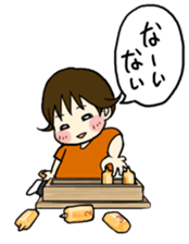 aeru Omochi Collaboration Sticker sticker #5061228
