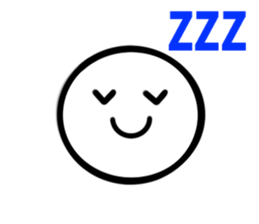 Super-simple face sticker #5061789