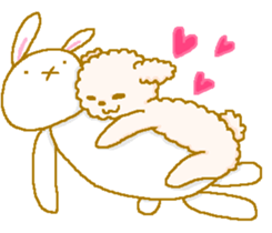 The relaxed sticker of "Komari" sticker #5062796