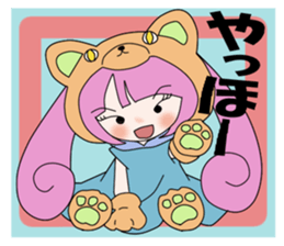 usamimi-girl Everyday conversation sticker #5062910