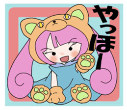 usamimi-girl Everyday conversation sticker #5062910
