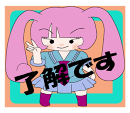 usamimi-girl Everyday conversation sticker #5062930