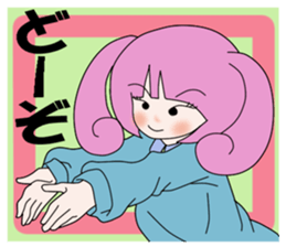 usamimi-girl Everyday conversation sticker #5062932