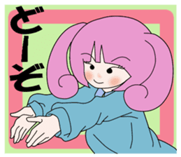 usamimi-girl Everyday conversation sticker #5062932