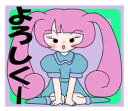 usamimi-girl Everyday conversation sticker #5062939