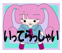 usamimi-girl Everyday conversation sticker #5062941