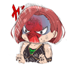 Sendai Girls Pro wrestling vol.2 sticker #5063000