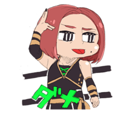 Sendai Girls Pro wrestling vol.2 sticker #5063002