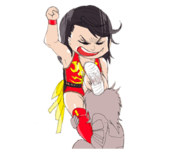 Sendai Girls Pro wrestling vol.2 sticker #5063017
