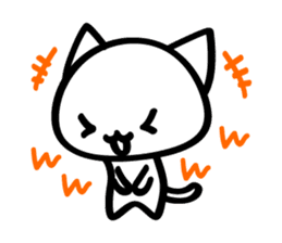 LOCO of a cat sticker #5063194