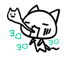 LOCO of a cat sticker #5063212