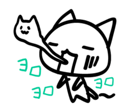 LOCO of a cat sticker #5063212