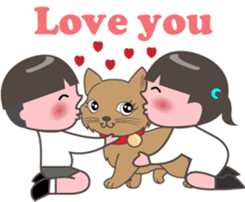 Hallelujah God is love sticker #5063375