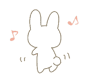 Fluffy bunnies sticker #5063472