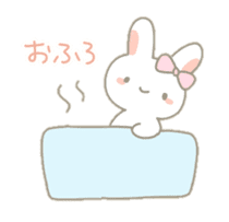 Fluffy bunnies sticker #5063484
