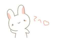 Fluffy bunnies sticker #5063485
