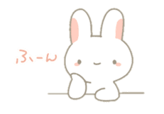 Fluffy bunnies sticker #5063497