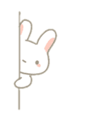 Fluffy bunnies sticker #5063502