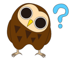 Fuku-kun sticker of Lucky Owl sticker #5064008