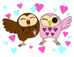 Fuku-kun sticker of Lucky Owl sticker #5064009