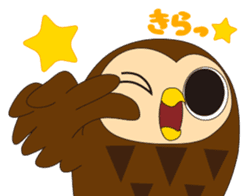 Fuku-kun sticker of Lucky Owl sticker #5064010