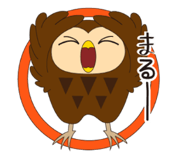 Fuku-kun sticker of Lucky Owl sticker #5064011