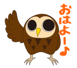 Fuku-kun sticker of Lucky Owl sticker #5064014
