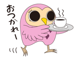 Fuku-kun sticker of Lucky Owl sticker #5064016