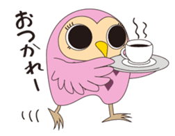 Fuku-kun sticker of Lucky Owl sticker #5064016