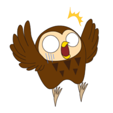 Fuku-kun sticker of Lucky Owl sticker #5064023
