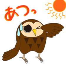 Fuku-kun sticker of Lucky Owl sticker #5064024