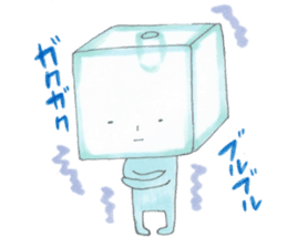 Ice cube sticker #5064595