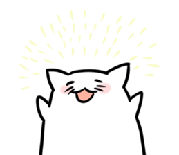 Glutinous rice cat's sticker #5065480