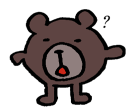 Head and leg person sticker #5066082