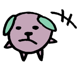 Head and leg person sticker #5066092