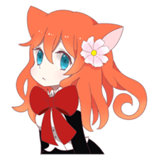 A Magic Cat Girl sticker #5066156