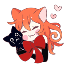 A Magic Cat Girl sticker #5066159