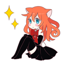 A Magic Cat Girl sticker #5066163