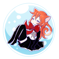 A Magic Cat Girl sticker #5066168