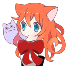 A Magic Cat Girl sticker #5066169