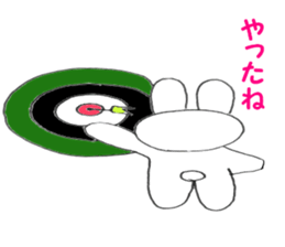 Nose big rabbit and Friends4 sticker #5066967